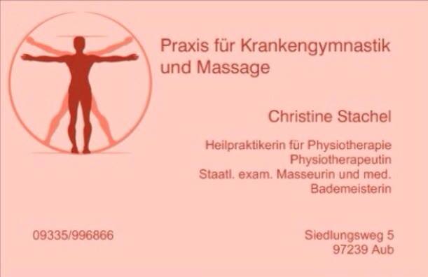 Visitenkarte von Christine Stachel